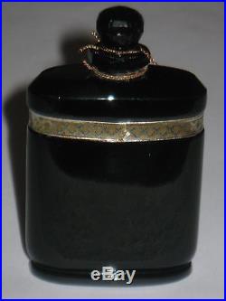 Vintage Caron Nuit de Noel Perfume Baccarat Style Bottle/Box 1 OZ, 1/2 Full 3