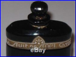 Vintage Caron Nuit de Noel Perfume Baccarat Style Bottle/Box 1OZ Sealed 3/4 Full