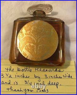 Vintage Caron Perfume Le Tabac Blond Bottle Full Sealed Rare Paris France