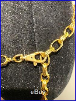 Vintage Chanel Necklace Chain Gold Belt Perfume Bottle CC No 5
