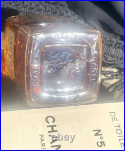 Vintage Chanel No. 5 Eau de Toilette 8 Oz Antique From Paris Full Bottle 5.5