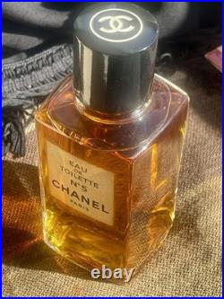 Vintage Chanel No. 5 Eau de Toilette 8 Oz Antique From Paris Full Bottle 5.5