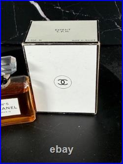 Vintage Chanel No. 5 Extrait Parfum 0.2 FL with Box Sealed Bottle