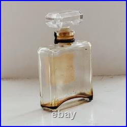 Vintage Chanel No. 5 Glass Perfume Bottle
