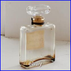 Vintage Chanel No. 5 Glass Perfume Bottle