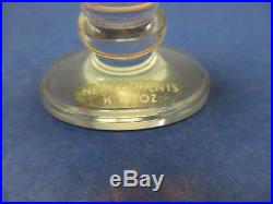 Vintage Chant D'Aromes Guerlain 1/2 Oz Pure Perfume Glass Bottle Stopper Sealed