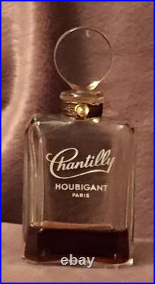 Vintage Chantilly Houbigant Perfume Bottle in Box + sm bottle empty