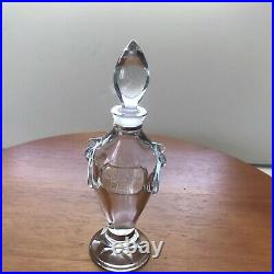 Vintage Christian Dior Amphora 2 oz. Diorling empty Perfume Bottle 5.5