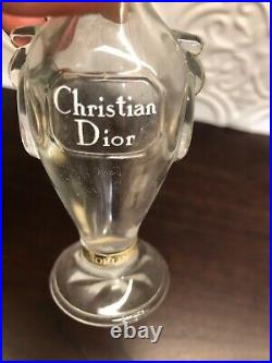 Vintage Christian Dior DIORLING parfum Perfume Baccarat Amphora Bottle 1floz Box