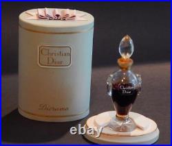 Vintage Christian Dior, Diorama Perfume in Box, Crystal Urn Shaped Bottle 1/2 Oz