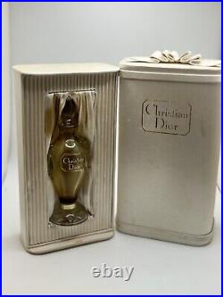 Vintage Christian Dior Miss Dior Glass Bottle with Stopper and Origianl Case