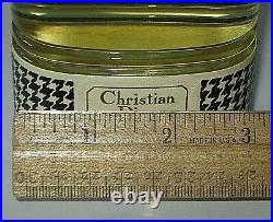 Vintage Christian Dior Miss Dior Perfume Bottle/Box EDC 8 OZ Unused 3/4 Full