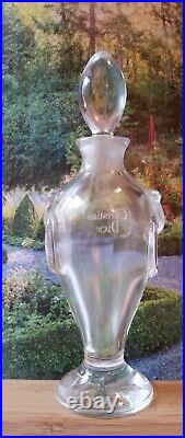Vintage Christian Dior Perfume Bottle Baccarat Style Amphora 1950s 7