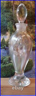Vintage Christian Dior Perfume Bottle Baccarat Style Amphora 1950s 7