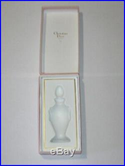 Vintage Christian Dior Perfume Bottle/Box Amphora Diorissimo 1/4 OZ 3/4 Full