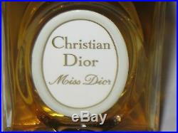Vintage Christian Dior Perfume Bottle/Box Miss Dior 1/2 OZ/15 ML Unused/Full