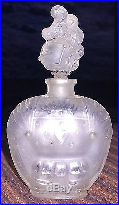 Vintage Ciro Le Chevalier De La Nuit Perfume Bottle 1924 Julien Viard