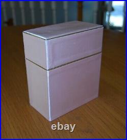 Vintage Coeur Joie Crystal Lalique Perfume Bottle Nina Ricci In Satin Box Vintage Coeur Joie Crystal Lalique Perfume Bottle Nina Ricci In Satin Box