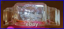 Vintage Coeur Joie Crystal Lalique Perfume Bottle Nina Ricci In Satin Box Vintage Coeur Joie Crystal Lalique Perfume Bottle Nina Ricci In Satin Box