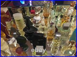 Vintage Collectible Miniature Perfume Eau de Toilettte 78 bottles