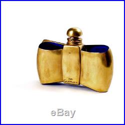 Vintage Commercial Perfume Bottle Guerlain Coque D'Or Flacon Noeud Papillon