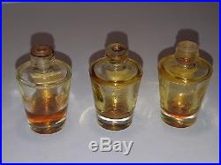 Vintage Corday Mini Perfume Bottles Set