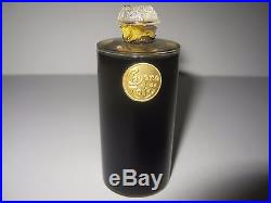 Vintage Coty Chypre De Coty Perfume Lalique Signed Bottle 1 oz 30 ml