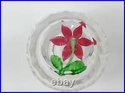 Vintage Cristal Crystal Saint Louis Ivoire De Balmain France Bottle With Stopper