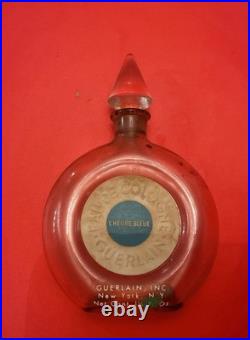 Vintage Cut Crystal Perfume Bottle Lot With Mirrored Vanity Tray