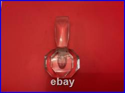 Vintage Cut Crystal Perfume Bottle Lot With Mirrored Vanity Tray