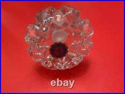 Vintage Cut Crystal Perfume Bottle Lot With Mirrored Vanity Tray