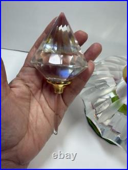 Vintage Cut Crystal Rainbow Perfume Bottle Heavy 5lb+ X-Large Very Rare Vintage Cut Crystal Rainbow Perfume Bottle Heavy 5lb+ X-Large Very Rare