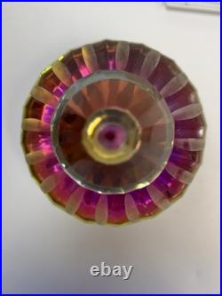 Vintage Cut Crystal Rainbow Perfume Bottle Heavy 5lb+ X-Large Very Rare Vintage Cut Crystal Rainbow Perfume Bottle Heavy 5lb+ X-Large Very Rare
