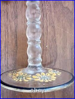 Vintage Czechoslovakia Enamel Tall Atomizer Perfume Bottle Needs Tlc