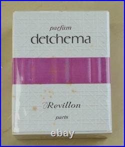 Vintage DETCHEMA by REVILLON splash PURE PARFUM 30ml 1oz OLD FORM. LARGE SEALED Vintage DETCHEMA by REVILLON splash PURE PARFUM 30ml 1oz OLD FORM. LARGE SEALED