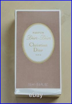 Vintage DIOR-DIOR by CHRISTIAN DIOR splash PURE PARFUM 15 ml1/2 oz RARE SEALED Vintage DIOR-DIOR by CHRISTIAN DIOR splash PURE PARFUM 15 ml1/2 oz RARE SEALED