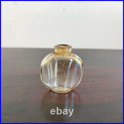 Vintage DUNE Perfume Clear Glass Bottle Vanity Decorative Props Collectible G90