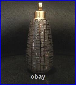 Vintage DeVilbiss Perfume Bottle Atomizer Mid Century Modern Glass