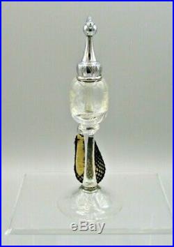 Vintage DeVilbiss Rock Crystal Perfume Bottle 1928