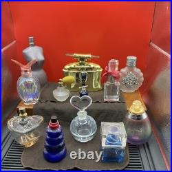 Vintage Decorative Perfume Bottle Collection Crystal, Art Glass, Novelty Bottles