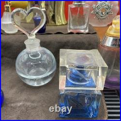 Vintage Decorative Perfume Bottle Collection Crystal, Art Glass, Novelty Bottles