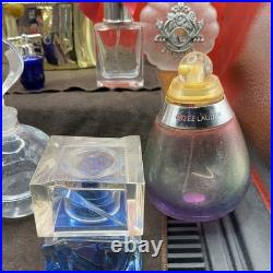 Vintage Decorative Perfume Bottle Collection Crystal, Art Glass, Novelty Bottles