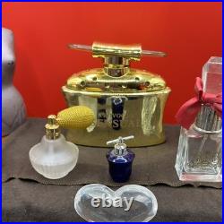 Vintage Decorative Perfume Bottle Collection Crystal, Art Glass, Novelty Bottles