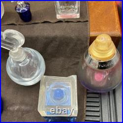 Vintage Decorative Perfume Bottle Collection Crystal, Art Glass, Novelty Bottles