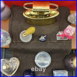 Vintage Decorative Perfume Bottle Collection Crystal, Art Glass, Novelty Bottles