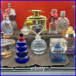 Vintage Decorative Perfume Bottle Collection Crystal, Art Glass, Novelty Bottles