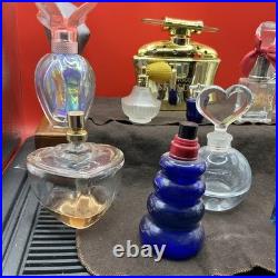 Vintage Decorative Perfume Bottle Collection Crystal, Art Glass, Novelty Bottles