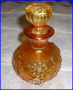 Vintage Dugan Carnivalglass Perfume Bottle