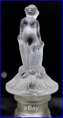 Vintage Early 20th Century Commercial Figural Perfume Bottle in the style of Lal