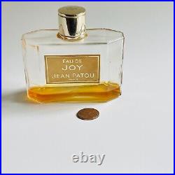 Vintage Eau De Joy Jean Patou Perfume Bottle Paris France Parfum Collectible 60s